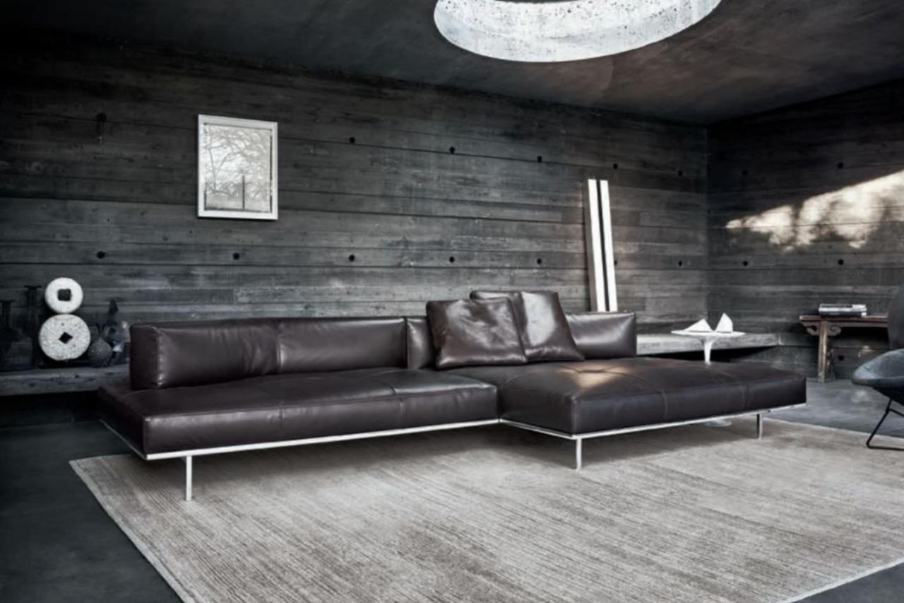 Dezenter Luxus für Wohnzimmer: Sofa 