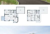 Neubau Stadtvilla modern Grundriss mit Garage - Haus Ideen mit